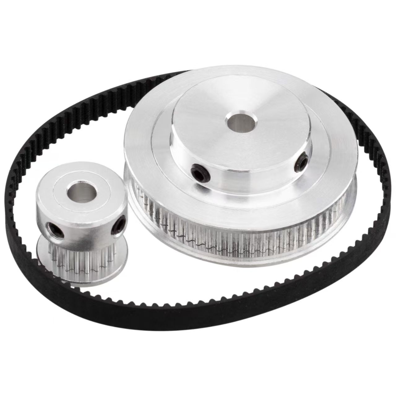 Timing pulleys and belts