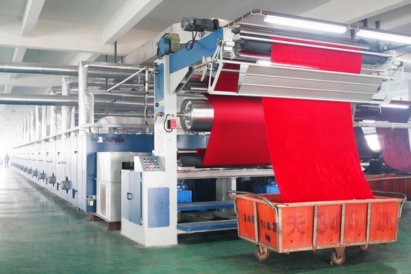 Textile stenter machine